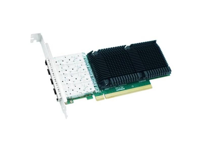 LRES1023PF-4SFP28  Адаптер LR-Link LRES1023PF-4SFP28 PCIe 4.0 x16, Intel E810, 4*SFP28 10/ 25G NIC Card