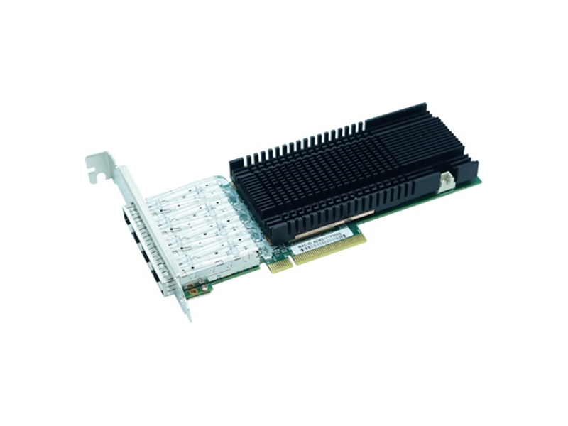 LRES1024PF-4SFP+  Адаптер LR-Link LRES1024PF-4SFP+ PCIE 4x10GB SFP+ Intel 82599ES