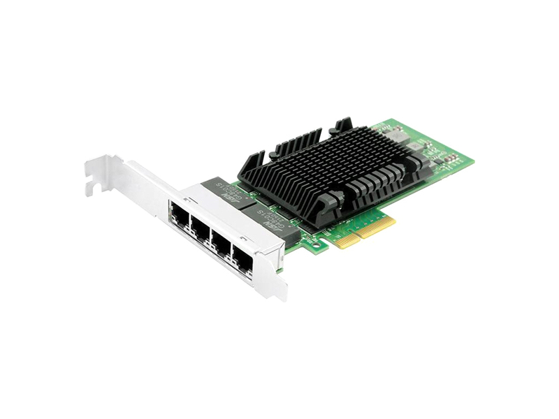 LRES2037PT  Сетевая карта LR-Link PCIe x4 1G Quad Port Copper Network Card in 2U Length, Intel i211 based