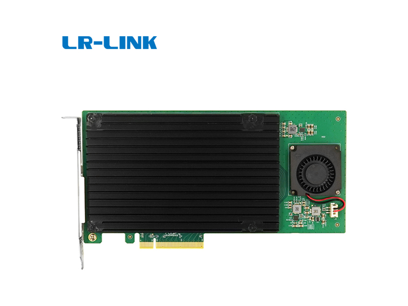 LRNV9541-4IR  LR-Link RIDE adapter for SSD/ PCIe x8 4-port M.2 NVMe Adapter 1