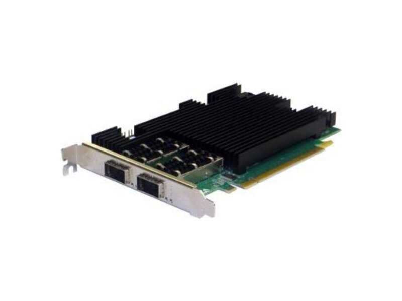 PE31640G2QI71-QX4  Сетевой адаптер Silicom PE31640G2QI71-QX4 Dual Port Fiber 40GBE PCIe G3 X16 Server Adapter
