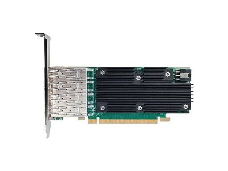 PE425G4i81L-XR  Сетевой адаптер Silicom 25Gb PE425G4i81L-XR Quad Port SFP28 25 Gigabit Ethernet PCI Express Server Adapter X16 Gen4, Low Profile, Based on Intel E810-CAM1, Support DAC cable 1