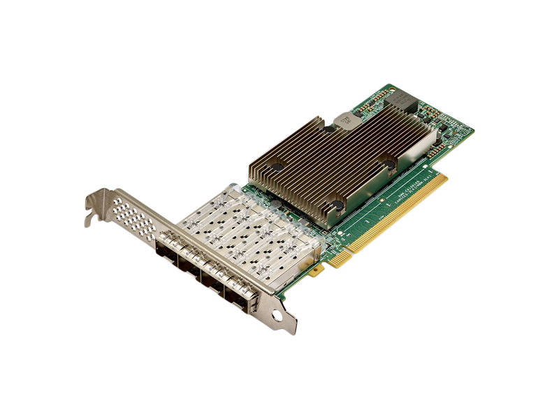 BCM957504-P425G  Адаптер NetXtreme P425G 4x25GbE (25/ 10GbE), PCIe 4.0 x16, SFP28, BCM57504, Ethernet Adapter