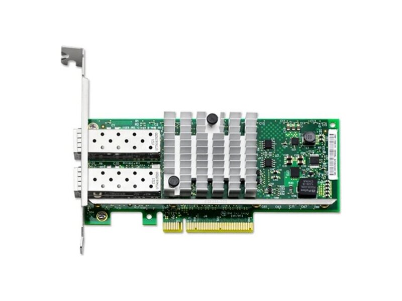 E10G42BFSR  Адаптер Intel® Ethernet Converged Network Adapter X520-DA2 2x SFP+ port with SR transceiver, 10GbE/ 1GbE, PCI-E v2 x8, iSCSI, FCoE, NFS, VMDq. PCI-SIG* SR-IOV (041492)