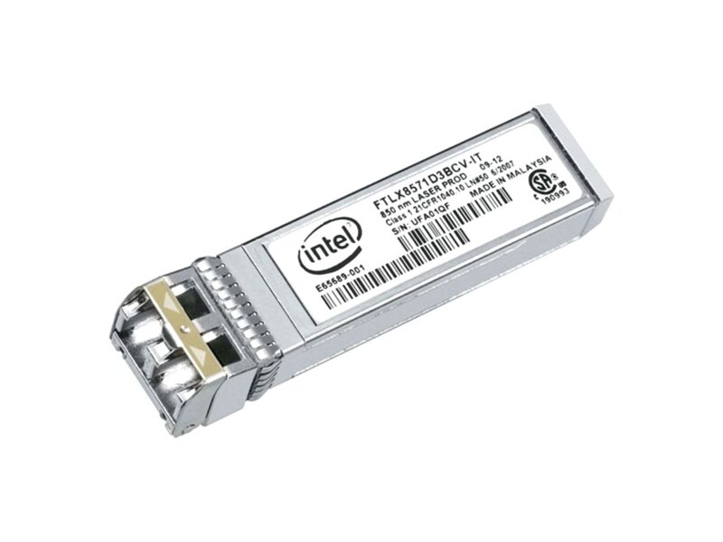 E10GSFPSR_903239  Оптический трансивер Intel® Ethernet SFP+ SR Optic, Single Pack