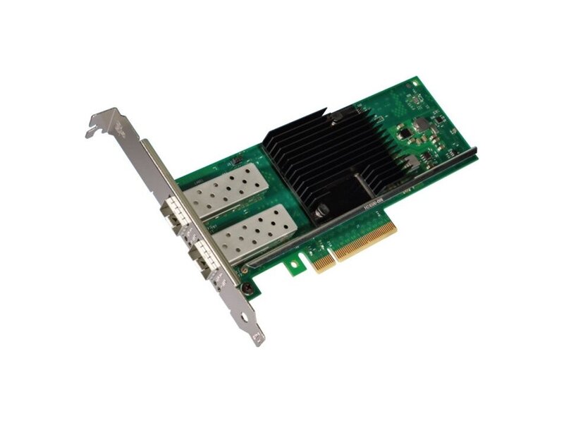 X710DA2G1P5  Адаптер Intel® Ethernet Converged Network Adapter X710-DA2 2x SFP+ port 10GbE/ 1GbE, PCI-E v3 x8, VMDq. PCI-SIG* SR-IOV, w/ o RDMA, Low Profile (075305) (5)