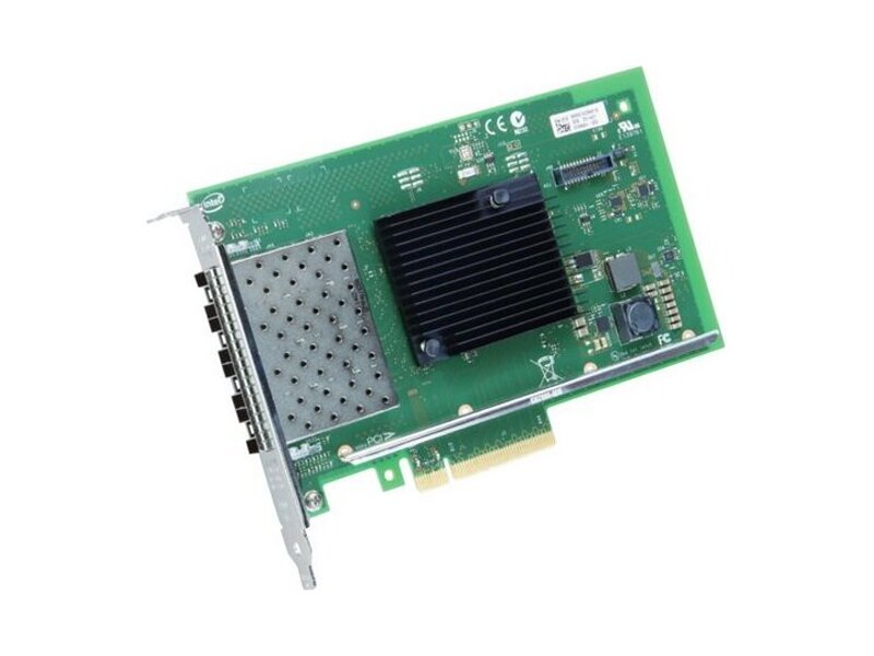 X710DA4  Адаптер Intel® Ethernet Converged Network Adapter X710-DA4 4x SFP+ port 10GbE/ 1GbE, PCI-E v3 x8, iSCSI, NFS, VMDq. PCI-SIG* SR-IOV (063401)