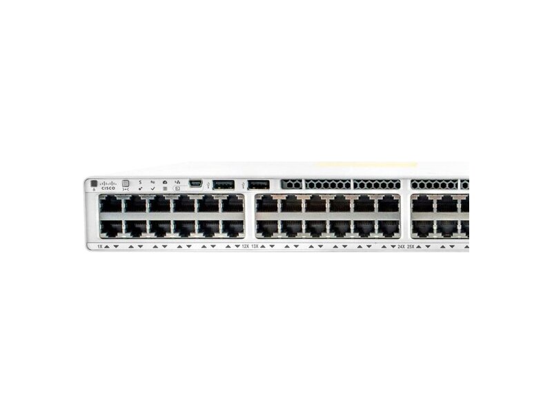 C9200L-48P-4G-E  Коммутатор Cisco Catalyst 9200L 48-port PoE+, 4 x 1G, Network Essentials 2