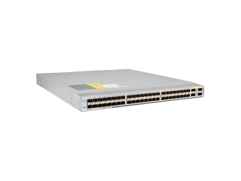 N3K-C3064PQ-10GX  Коммутатор Cisco N3K-C3064PQ-10GX 48x 10Gb SFP+, 4x 40Gb QSFP+ uplink, Layer 3 (Base Services Package (лицензия N3K-BAS1K9)), 2x PS 400W AC, FAN (Port Side Intake), DRAM 4GB