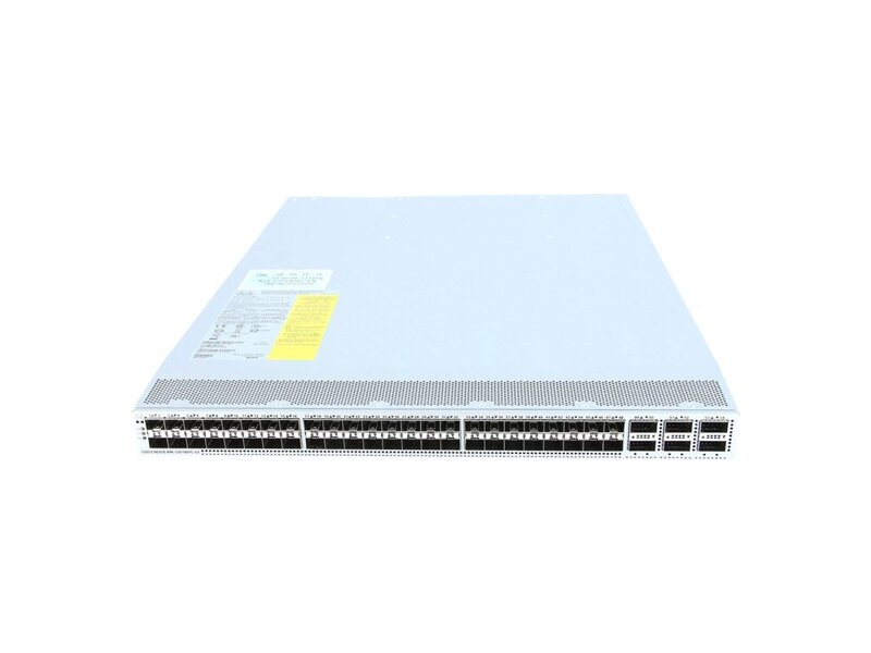 N9K-C93180YC-EX  Коммутатор Cisco Nexus N9K-C93180YC-EX 48x 1/ 10/ 25Gb SFP+, 6x 40/ 100Gb QSFP28, 1U, Layer 2/ 3, Smart Offline License, 2x PC AC, 4x FAN, 4Core CPU, DRAM 24GB, SSD 64GB