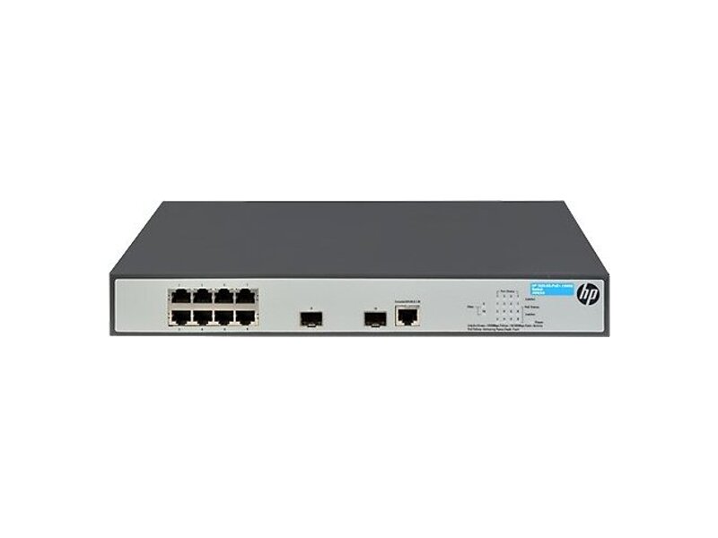 JG922A#ABB  Коммутатор HPE 1920 8G PoE+ 180W Switch (8x 10/ 100/ 1000 PoE+ RJ-45, 2xSFP, Web-managed, static routing, 19'') (repl. For JG350A)