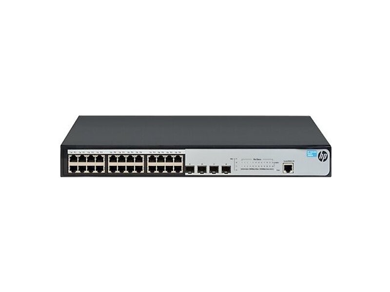 JG924A#ABB  Коммутатор HPE 1920 24G Switch (24x 10/ 100/ 1000 RJ-45. 4xSFP, Web-managed, static routing, 19'') (repl. For JE006A)