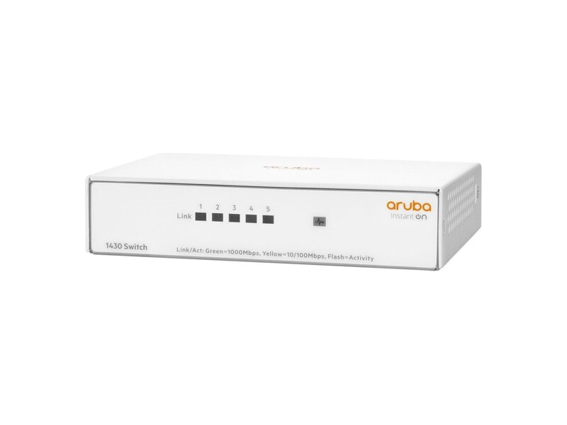 R8R44A  Коммутатор HPE Aruba Instant on 1430 5G unmanaged fanless Switch
