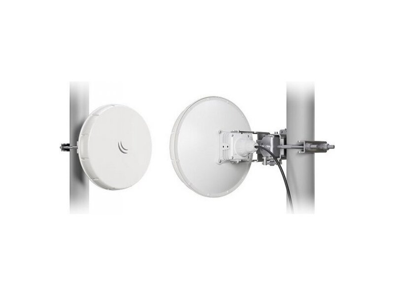 nRAYG-60adpair  Мост MikroTik Wireless Wire nRAY (Pair of preconfigured nRAYG-60ad devices for 60Ghz link (60GHz antenna, 802.11ad wireless, two core 1.2GHz CPU, 256MB RAM, 1x Gigabit LAN, RouterOS L3, POE, PSU) for 1Gbps