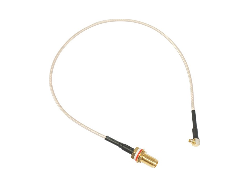 ACMMCXRPSMA  Кабель MikroTik MMCX (m)-RP-SMA (f) 0.26м белый