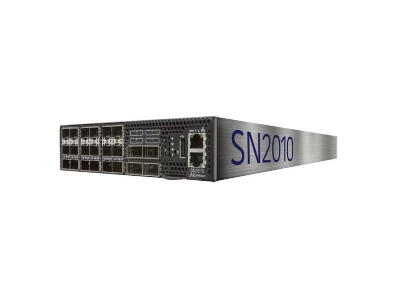 MSN2010-CB2FO  Коммутатор Mellanox MSN2010-CB2FO Spectrum Based 10/ 25GbE and 100GbE 1U Open Switch with ONIE 18 SFP28 Ports and 4 QSFP28 Ports RoHS6