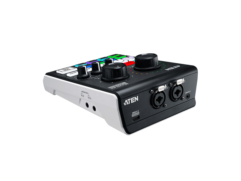 UC8000-AT  ATEN MicLIVE™ 6-CH AI Audio Mixer