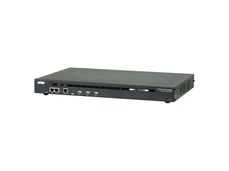 SN0108CO-AX-G  Консольный сервер ATEN 8-Port Serial Console Server with Dual Power/ LAN