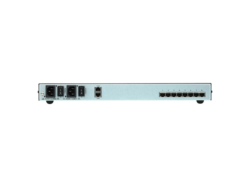 SN0108CO-AX-G  Консольный сервер ATEN 8-Port Serial Console Server with Dual Power/ LAN 1