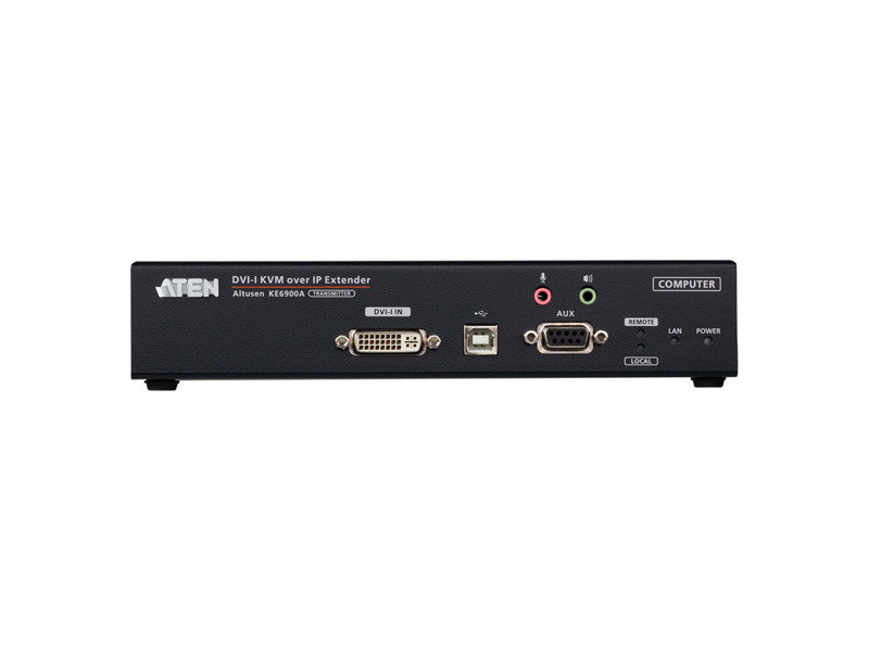 KE6900AT-AX-G  Удлинитель ATEN DVI-I Single Display KVM over IP Transmitter 1