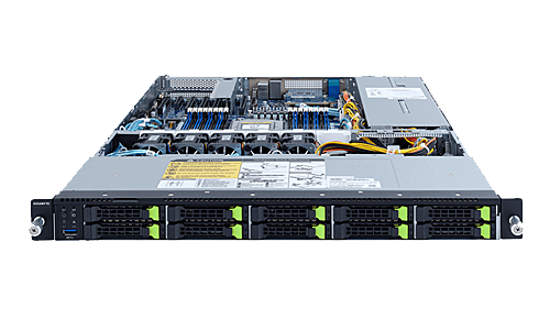 Сервер Gigabyte WG-C1.R1H.H210+ WG-C2.R1H.H210+ 1x AMD EPYC 7002 1U 10x HDD 2''5