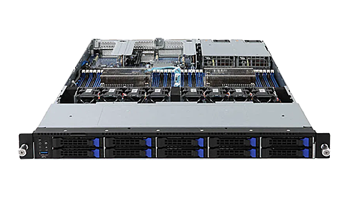 Сервер Gigabyte WG-C2.R1H.H210*  2x Intel Xeon Scalable 2nd 1U 10x HDD 2''5