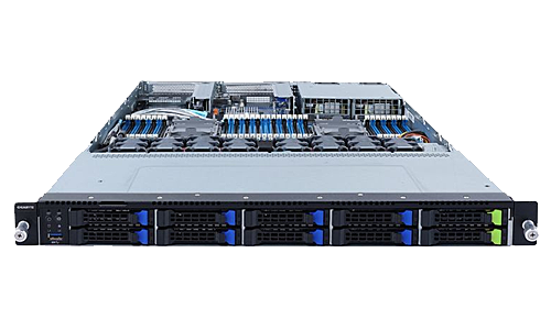 Сервер Gigabyte WG-C2.R1H.H210&  2x Intel Xeon Scalable 3rd 1U 10x HDD 2''5