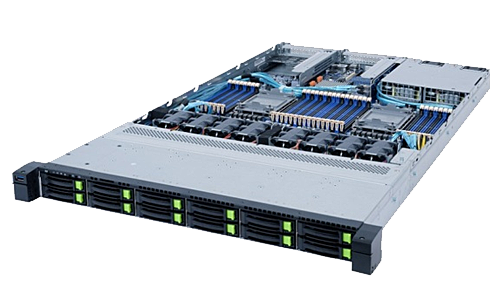 Сервер Gigabyte WG-C2.R1H.H210&  2x Intel Xeon Scalable 3rd 1U 10x HDD 2''5