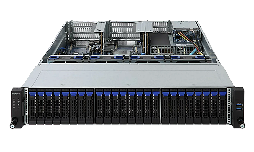 Сервер Gigabyte WG-C2.R2H.H224*  2x Intel Xeon Scalable 2nd 2U 24x HDD 2''5