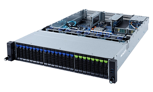 Сервер Gigabyte WG-C2.R2H.H224&  2x Intel Xeon Scalable 3rd 2U 24x HDD 2''5