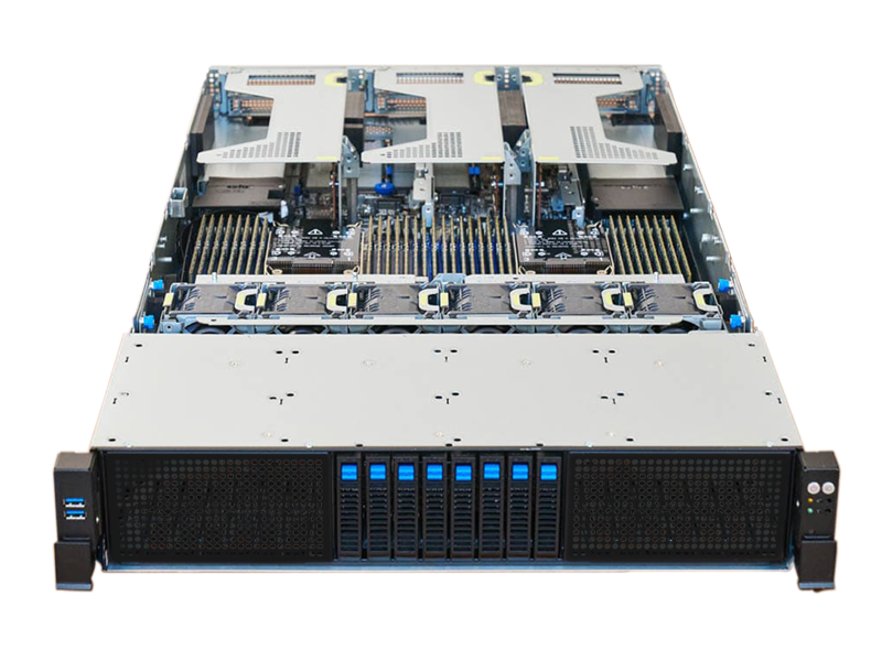 Сервер ASUS WA-C2.R2H.H208-A5 2x AMD EPYC 9005 2U 8x HDD 2''5