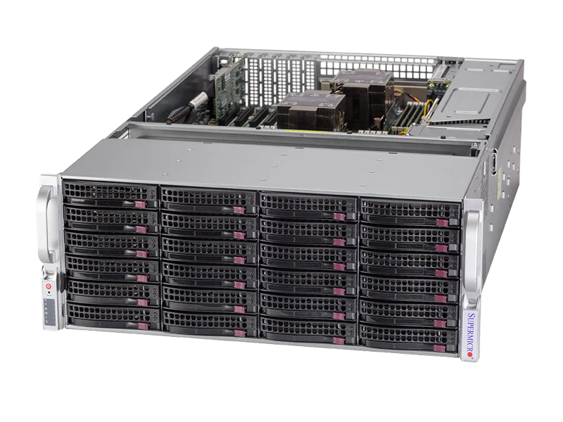 Сервер Supermicro WS-C2.R4H.H336.I3  2x Intel Xeon Scalable 3rd 4U 36x HDD 3''5