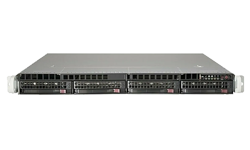 Сервер Supermicro WS-C1.R1F.H304#  1x AMD EPYC 7003 1U 4x HDD 3''5