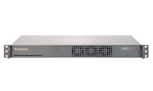 Сервер Supermicro WS-C1.R1F.F301  1x Intel Xeon E3-1200v6/ i3 1U 1x HDD 3''5