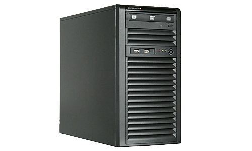 Сервер Supermicro WS-C1.D4F.F304  1x Intel Xeon E3-1200v6 Tower 4x HDD 3''5