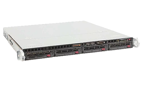 Сервер Supermicro WS-C2.R1F.H304  2x Intel Xeon E5-2600v4 1U 4x HDD 3''5