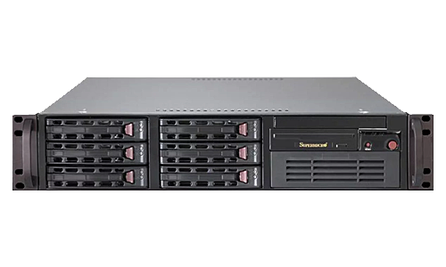 Сервер Supermicro WS-C2.R2F.H306  2x Intel Xeon E5-2600v4 2U 6x HDD 3''5