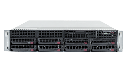 Сервер Supermicro WS-C1.R2H.H308#  1x AMD EPYC 7003 2U 8x HDD 3''5